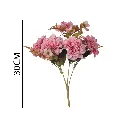 ramo flor artificial 焦边小丽菊30CM