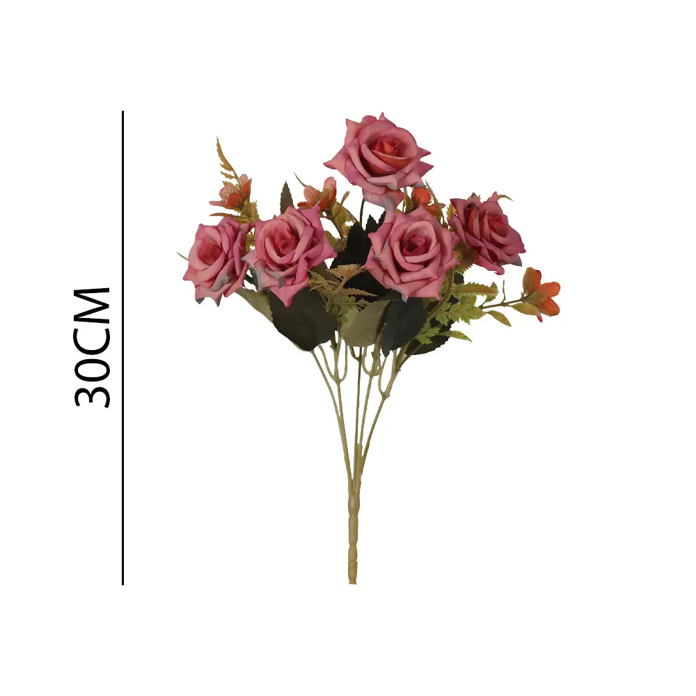 ramo flor artificial 玉兰老卷边30CM