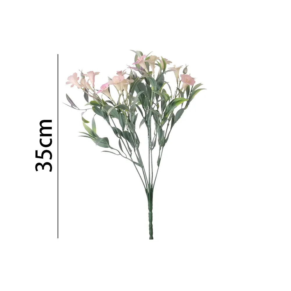 ramo flor artificial 水仙草牵牛花