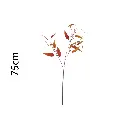 Vara flor artificial 86cm秋色桉树叶86cm