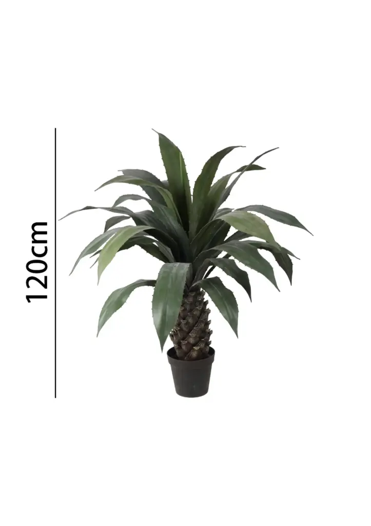 Planta Agave artificial en maceta 120cm
