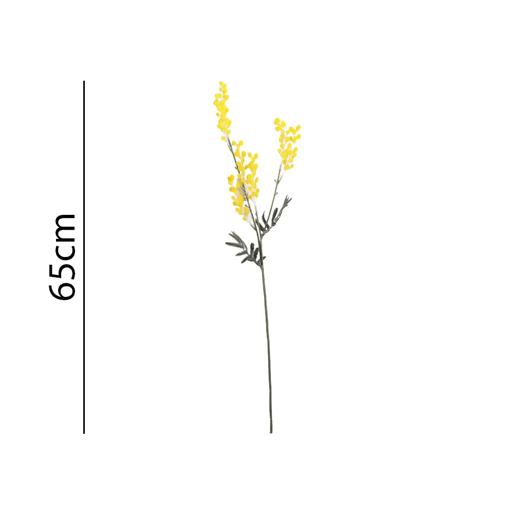 Vara mimosa artificial 7叉合欢花65CM