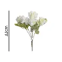 Ramo rosa artificial 欧式小角玫