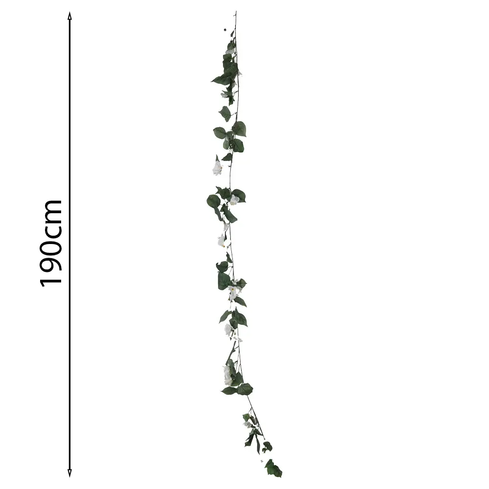 Guirnalda burganvia 180cm Blanco 
