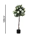 Arbol flor rosa artificial 120cm