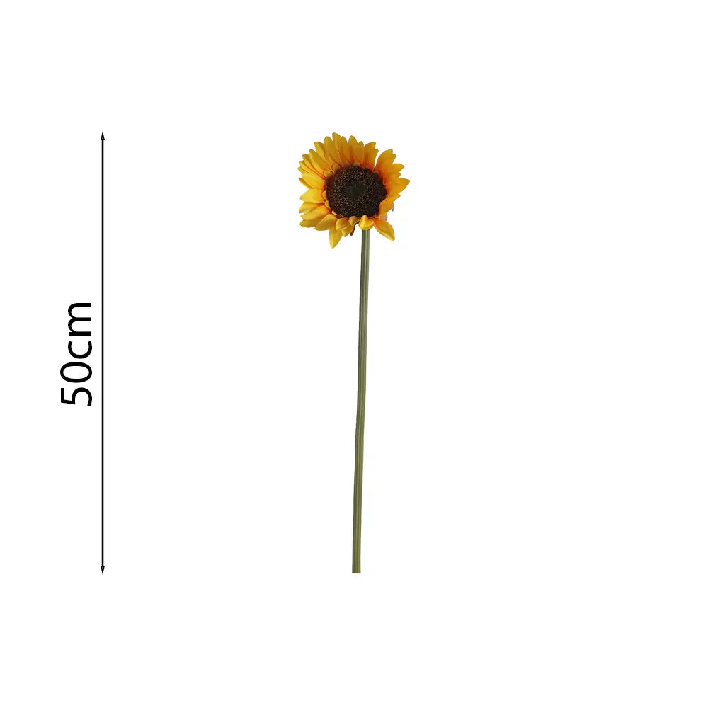 Vara girasol artificial 50cm