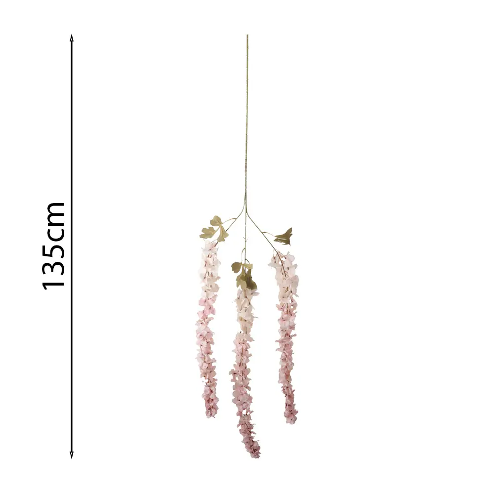 Vara Wisteria sinensis Rosa 130cm