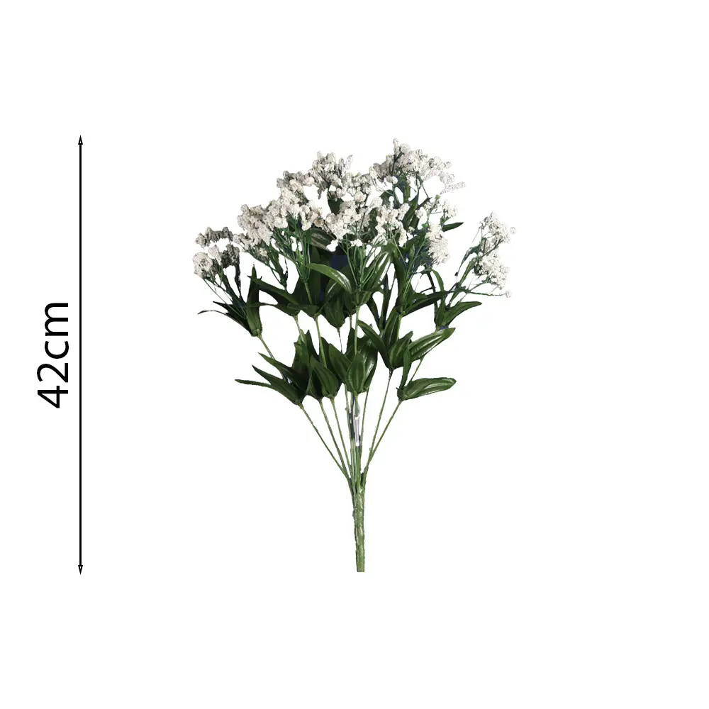 Ramo 9x Paniculata Artificial 42cm