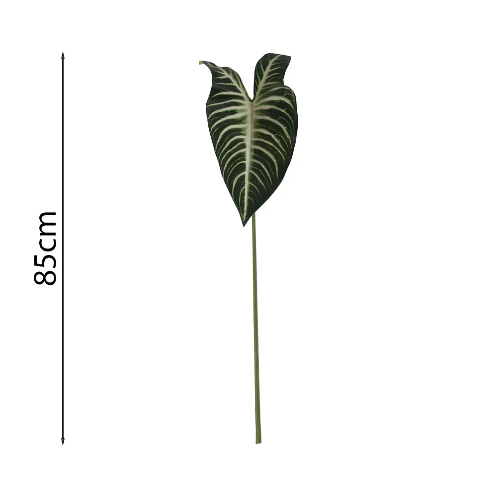 Hoja de Alocasia Artificial 85cm