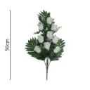Ramo Flor Rosa Artificial 50cm