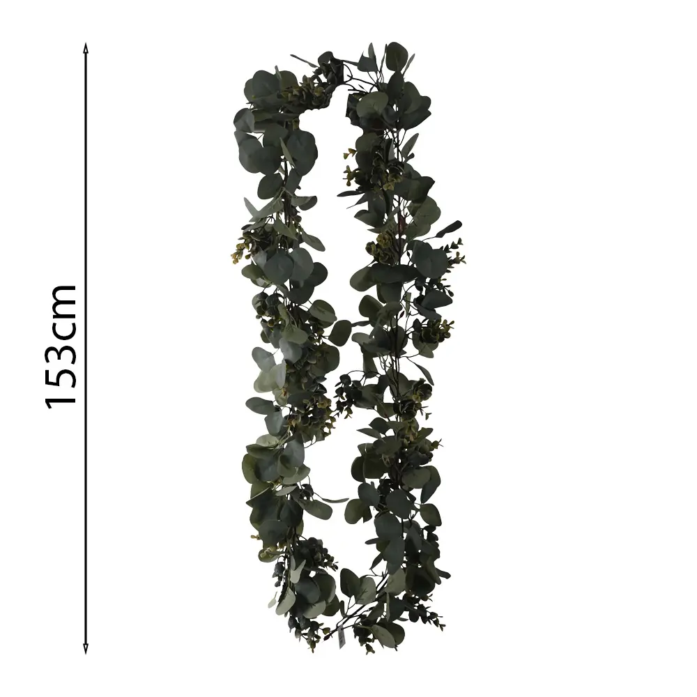 Guirnalda eucalipto artificial 190cm