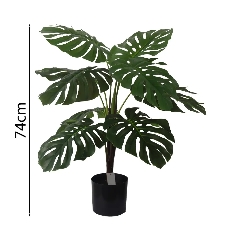 Planta Artificial de Monstera 78cm