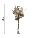 Bouquet Rosas Artificiales Estilo Vintage 60cm