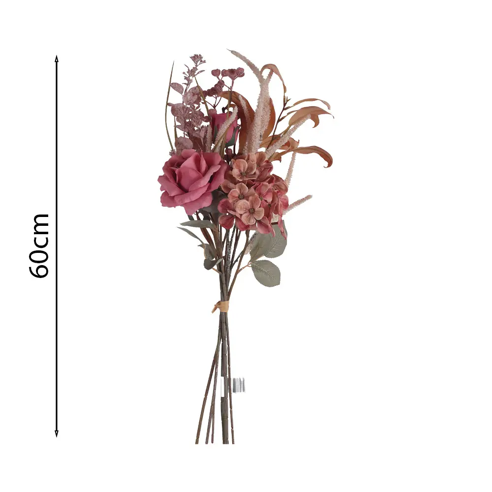 Bouquet 6 Rosas Vintage 60cm