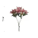 Ramo 6x Lirios y Rosas Austin 45cm