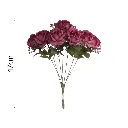 Ramo 7x Rosa Artificial 46cm