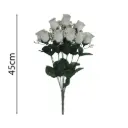 Ramo 9x Rosa Artificial 45cm