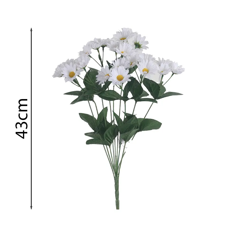 Ramo 9x Margarita (27 Flores) Artificial 43cm