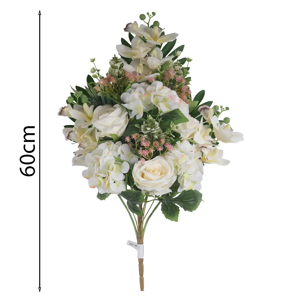 Ramo de Rosa Hortensia Combinadas 60cm