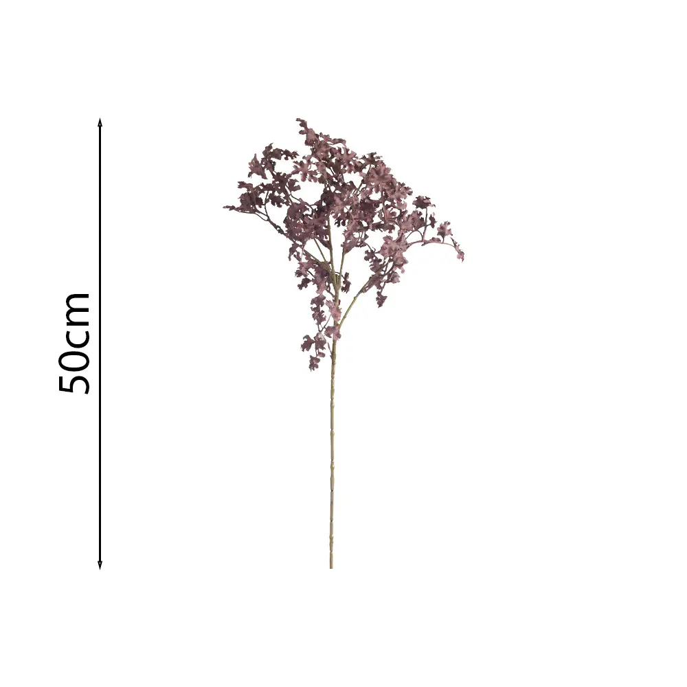 Vara hoja Heuchera artificial 50cm