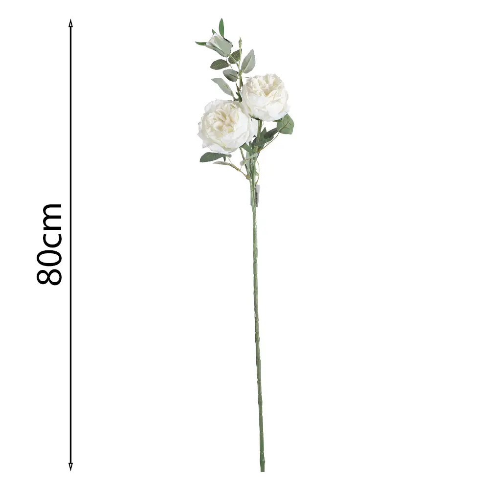 Vara rosa artificial80CM