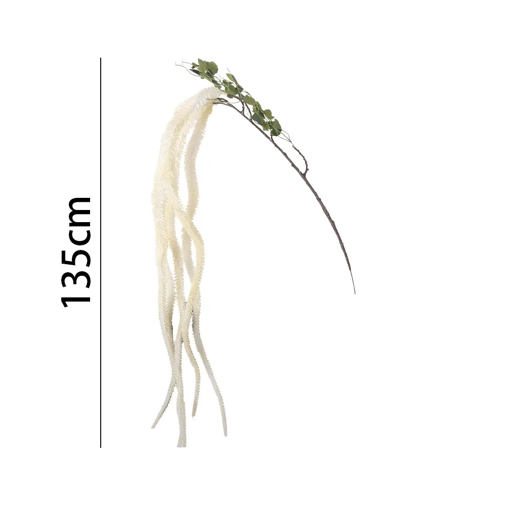 Vara flor artificial 单枝长狗尾草130cm