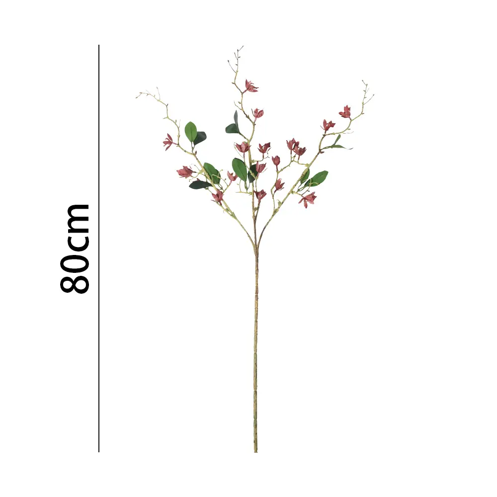 vara flor artificial 80cm
