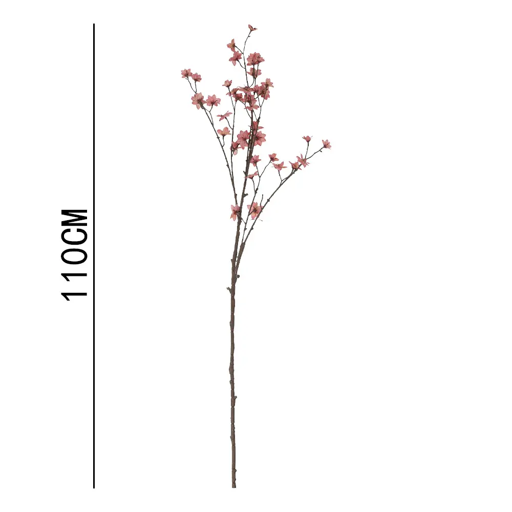 Vara flor artificial 单支树梅110CM