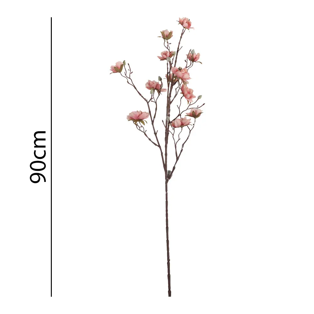 Vara magnolia artificial 90cm crema