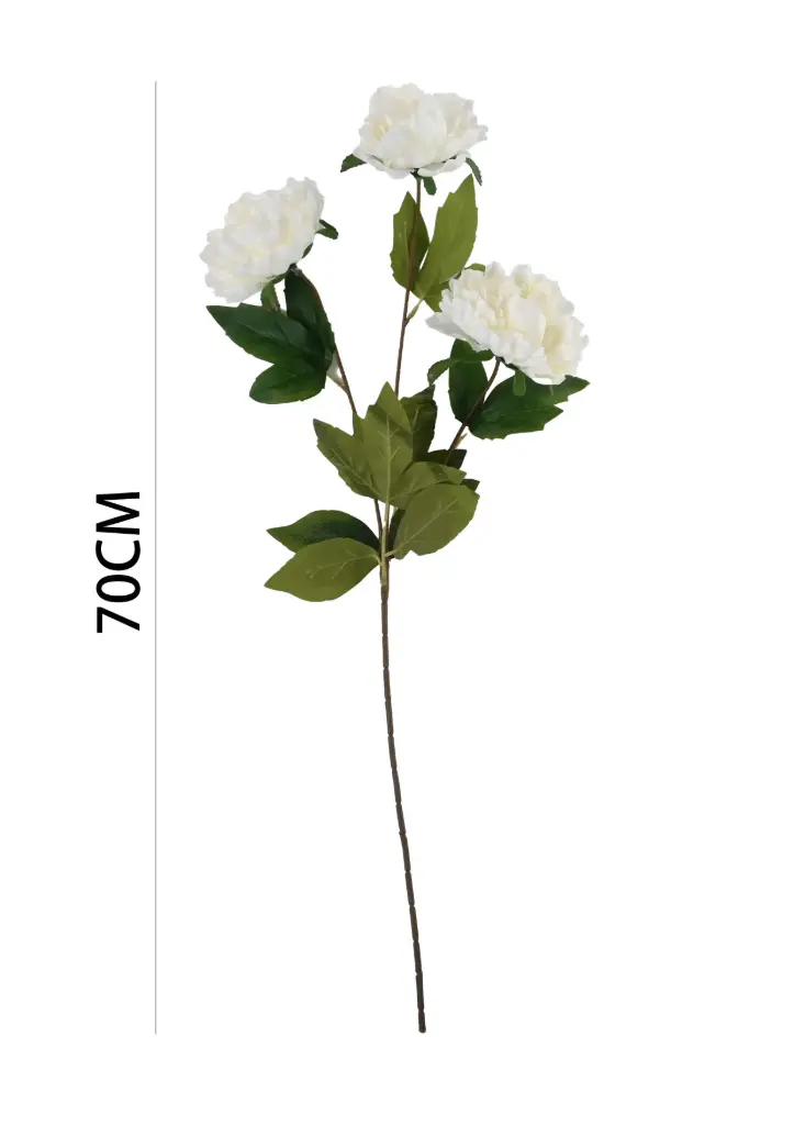 VARA FLOR PEONIA*3 ARTIFICIAL