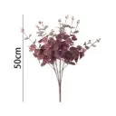 Ramo eucalipto artificial 16头金钱叶50cm