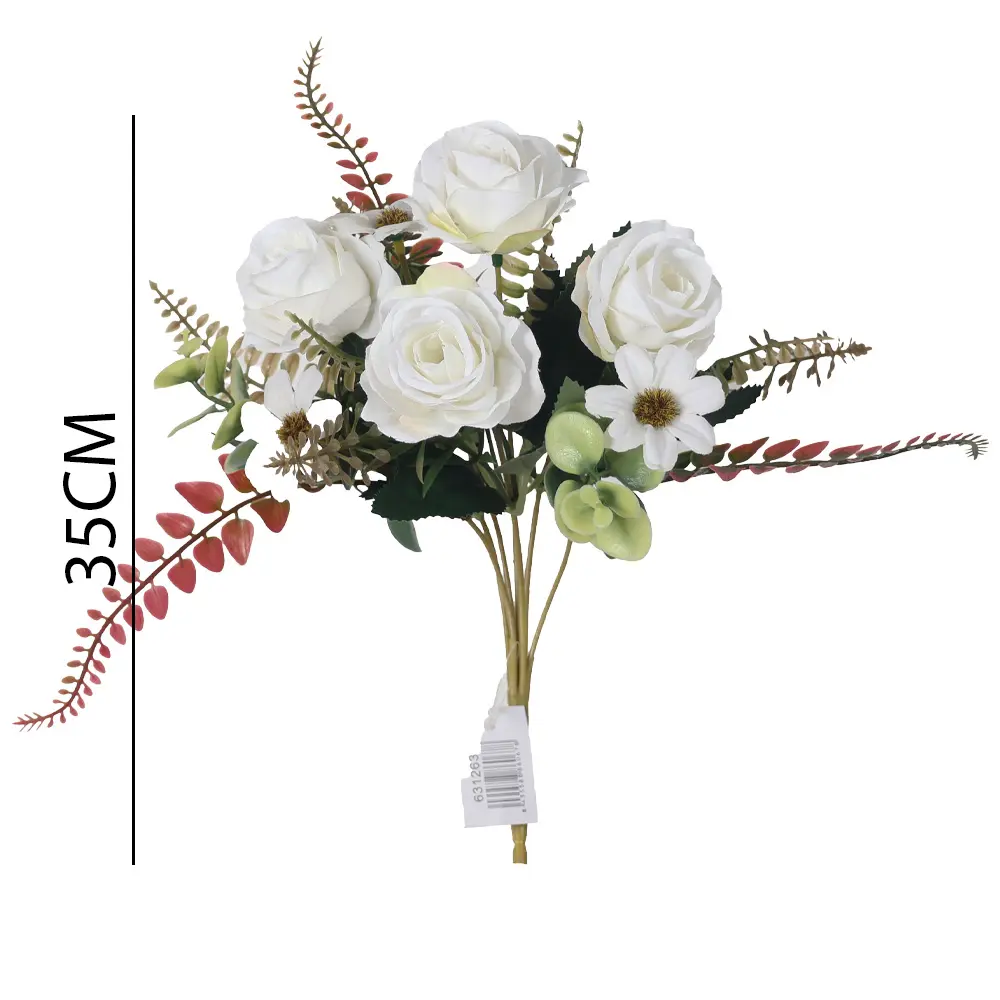 ramo flor artificial 珊瑚法兰西35CM