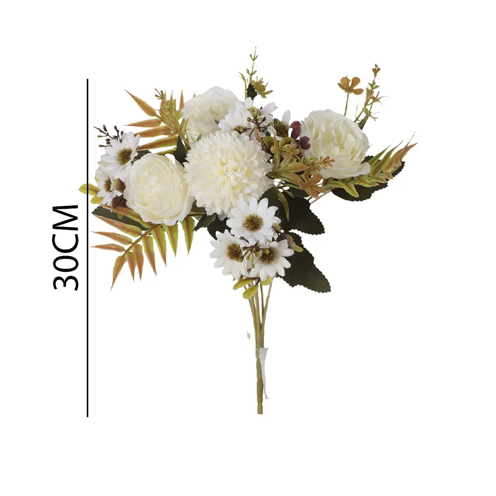 ramo flor artificial YY牡丹30CM