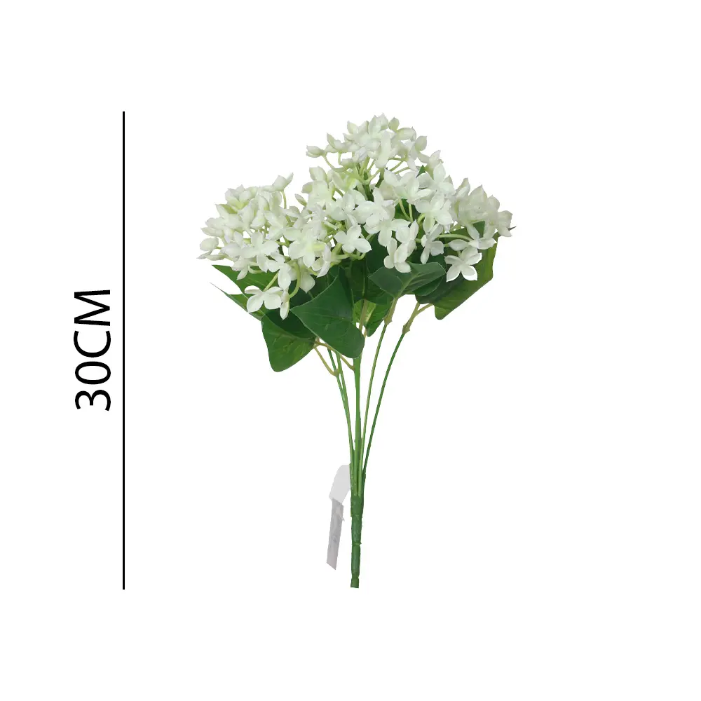 ramo flor artificial 软胶绣球30CM