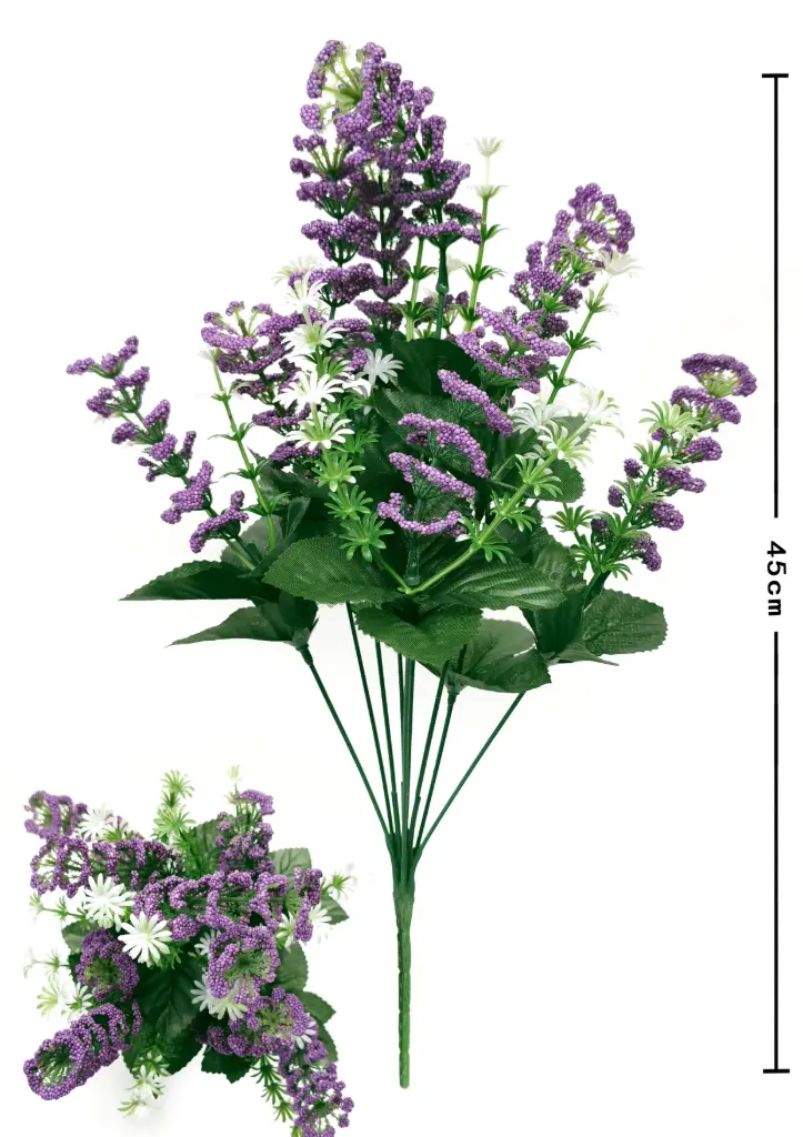 Ramo lavanda artificial