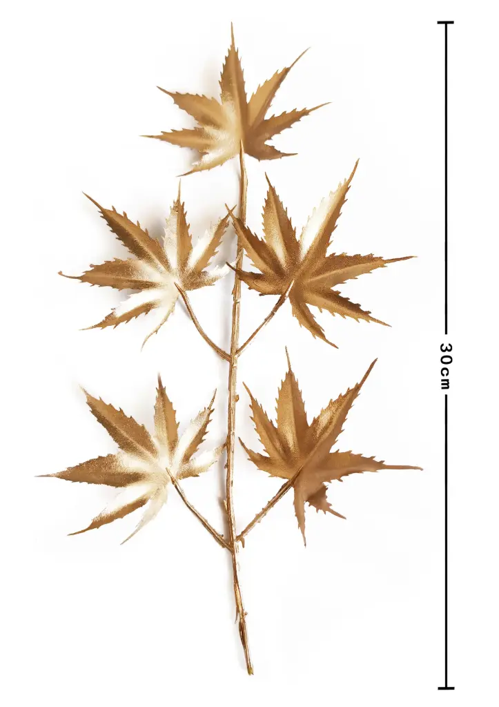 Hoja de arce COLOR ORO