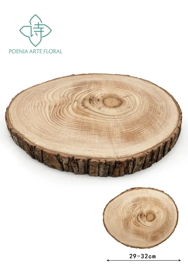DISCO MADERA CASTANO 29-32CM