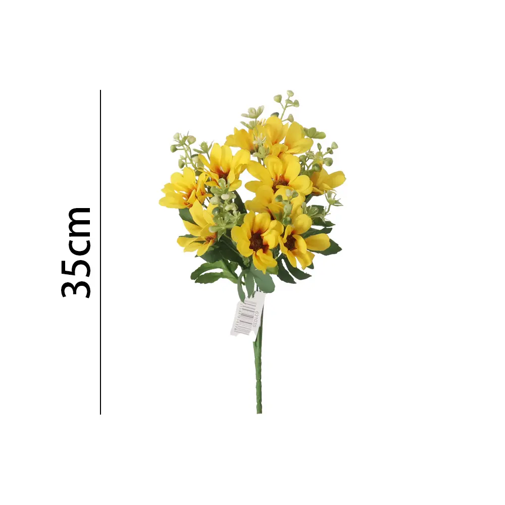 RAMO FLOR ARTIFICIAL 把束雪山菊5头10朵小花