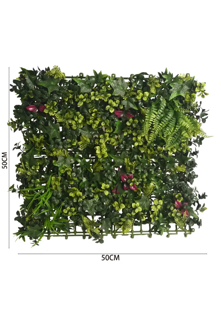 JARDIN VERTICAL ARTIFICIAL 50*50CM