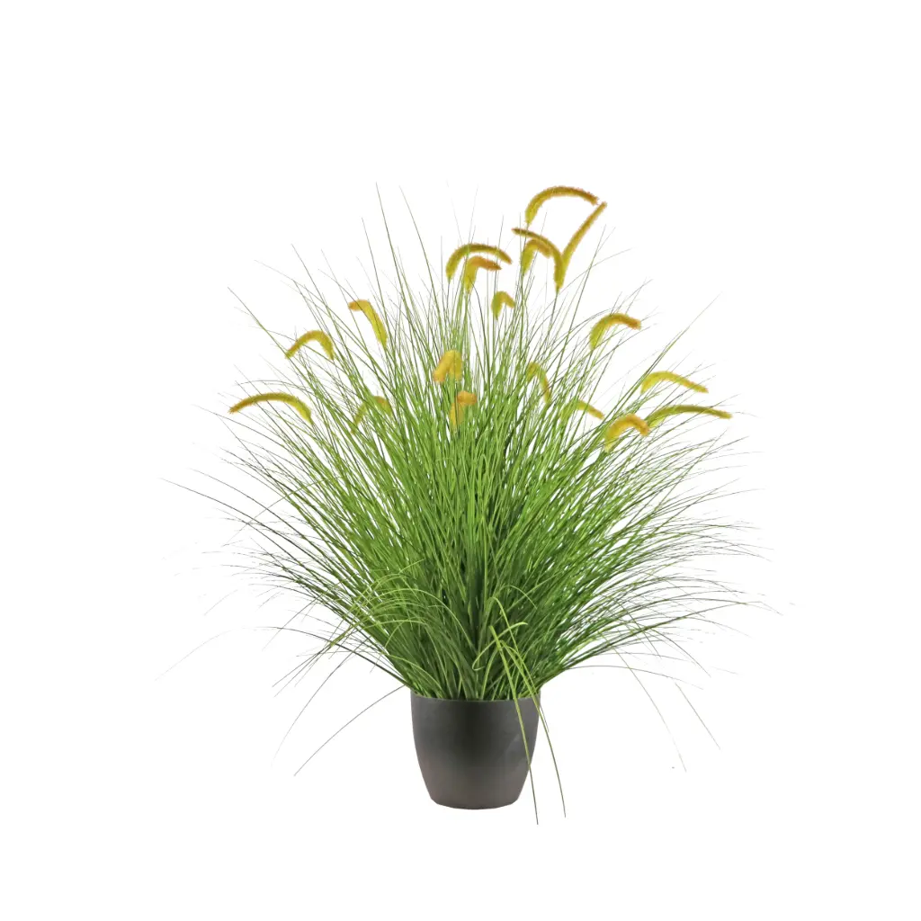 Hierba artificial Cola de zorro Verde 120cm