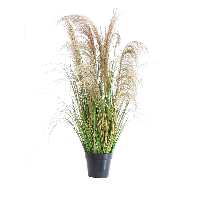 Maceta graminea plumosa artificial 110CM