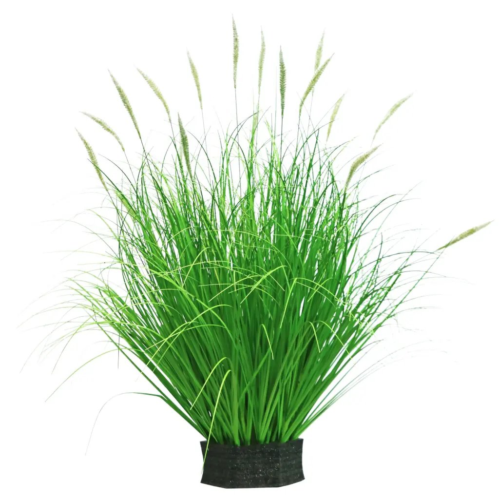 Hierba artificial Cola de zorro VERDE 60 cm