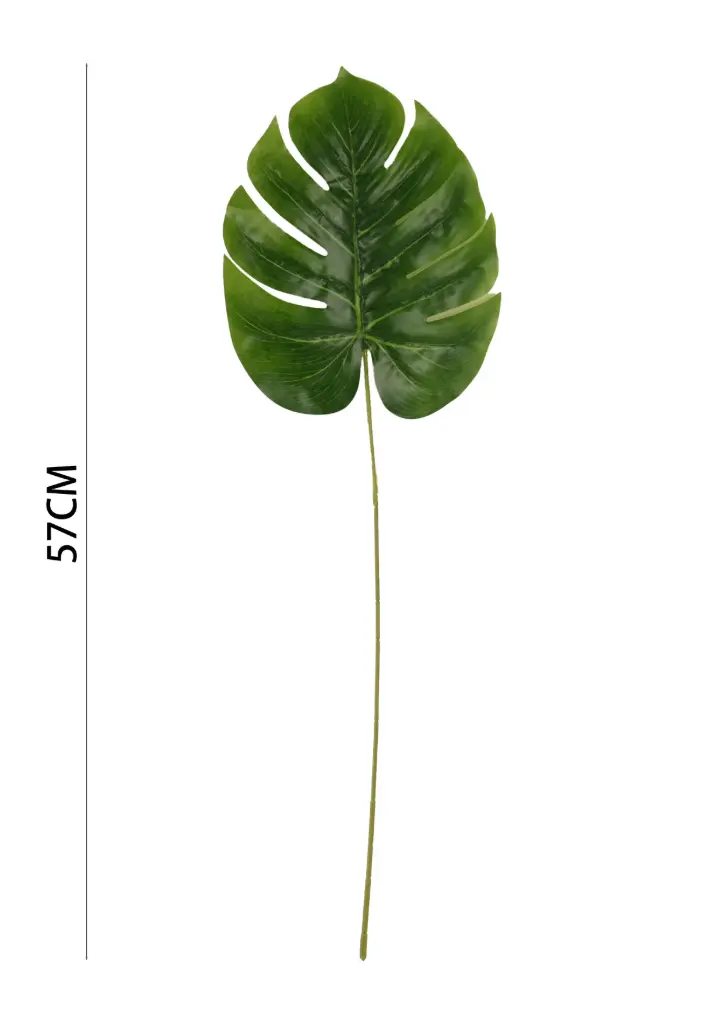 HOJA MONSTERA ARTIFICIAL