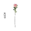 VARA FLOR ROSA ARTIFICIAL 单支角玫65CM