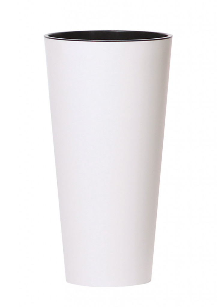 macetero TUBUS SLIM-white