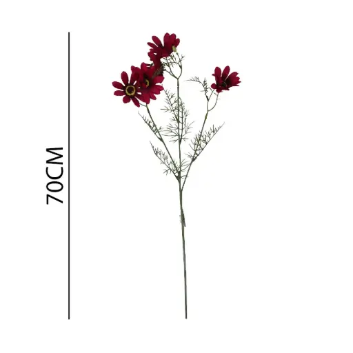 Vara Osteospermum artificial 70cm中枝蓝目菊
