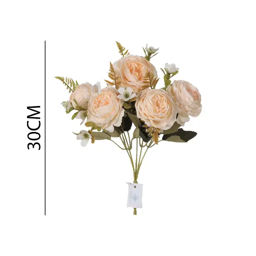 ramo flor artificial 焦边洋牡丹30CM
