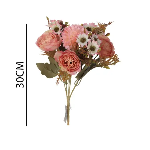 ramo flor artificial YY牡丹30CM