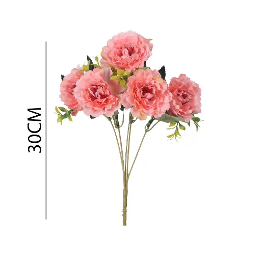 ramo flor artificial DY牡丹30CM