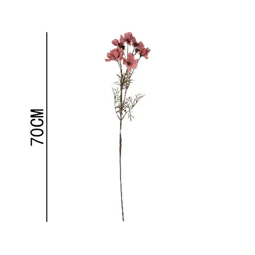 Vara flor artificial 单支波斯菊70CM